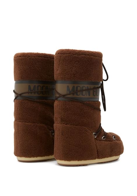 icon fleece boots woman brown MOON BOOT | 80D1403080M004